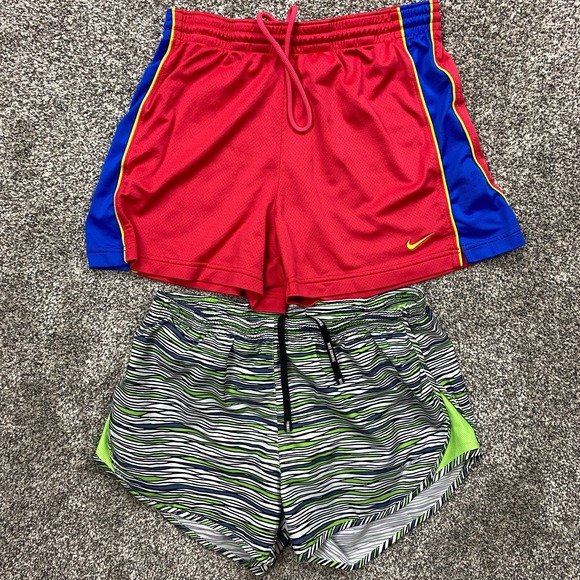 Nike short womens S drawstring running gym work sports 5K‎ liner walking - Picture 1 of 12
